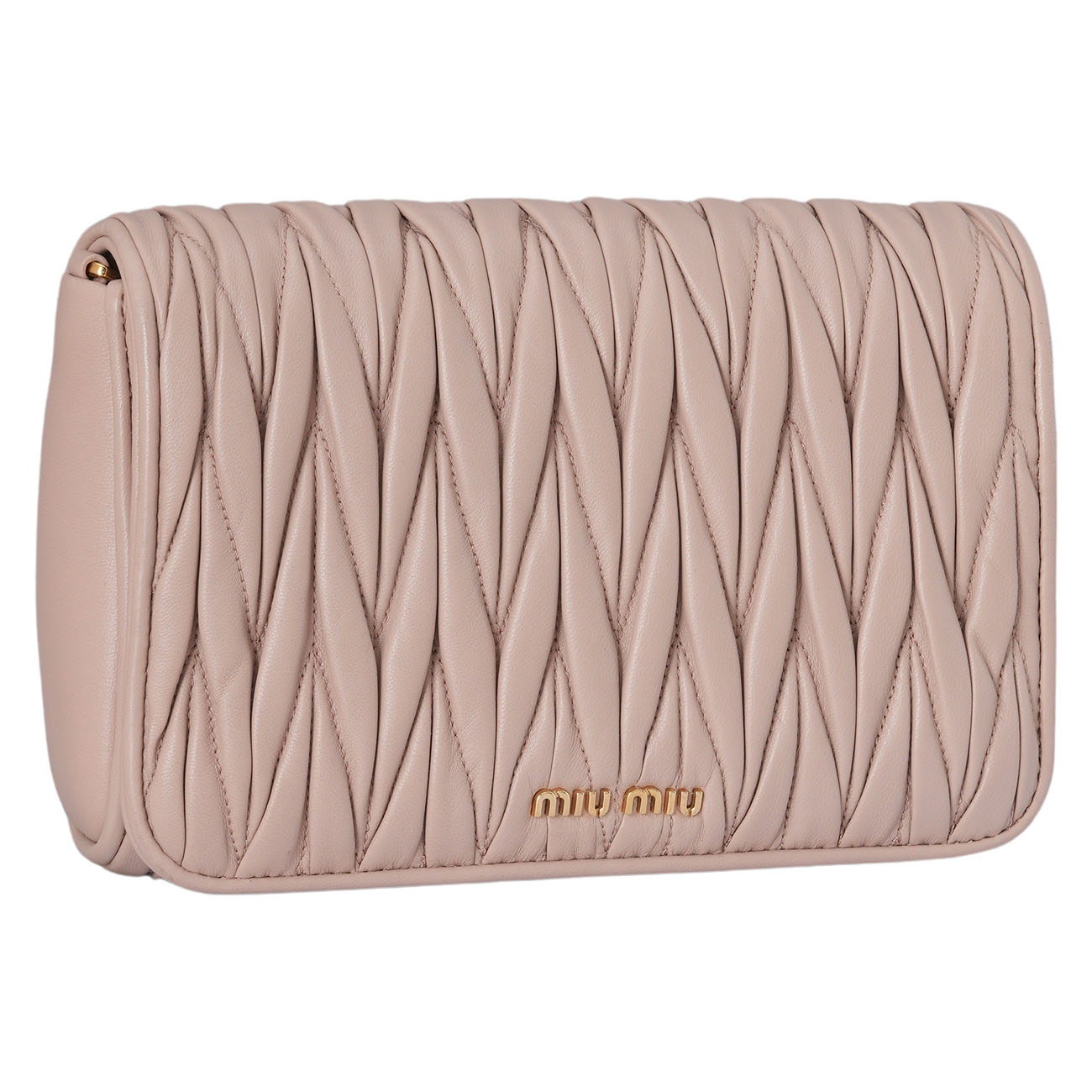 MIU MIU(USED)미우미우 5BD068 마테라쎄 크로스